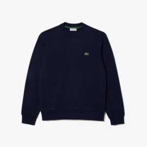 Lacoste - Felpa girocollo in pile