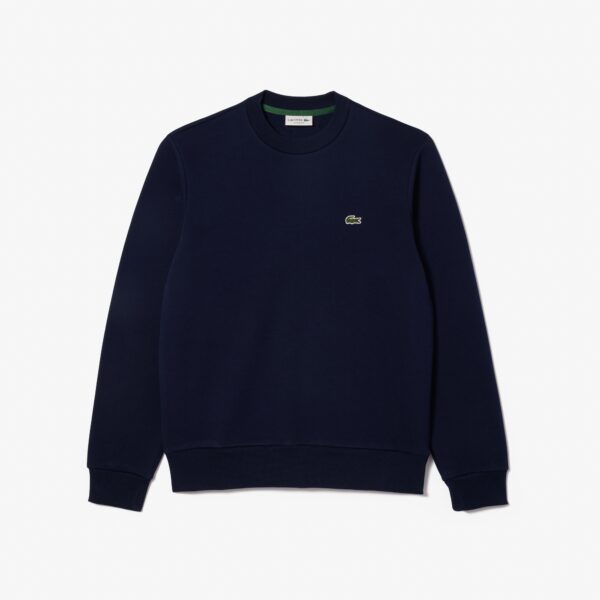 Lacoste - Felpa girocollo in pile