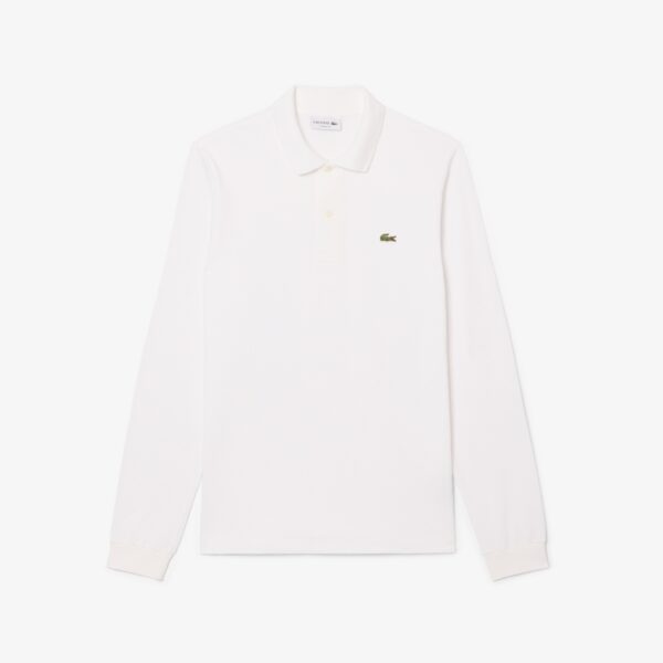 Lacoste - Polo dal taglio classico a maniche lunghe L.12.12 Original