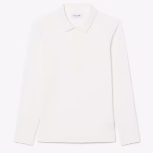Lacoste - Polo in mini piqué elasticizzato slim fit L.12.D